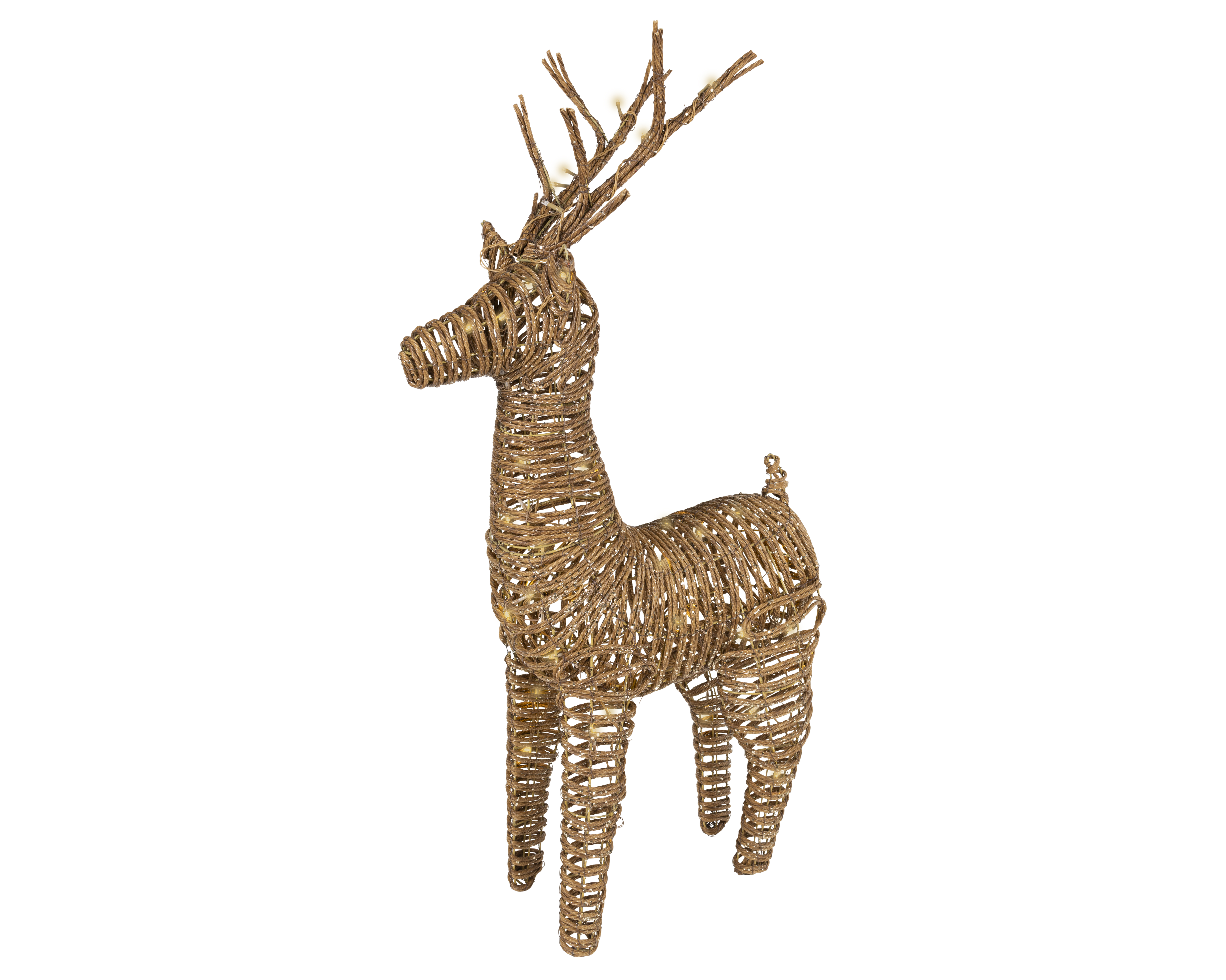 Lumineo LED Rendier - Kerstverlichting - 72 - Soft gold - 104 cm Lumineo LED Rendier - Kerstverlichting - 72 - Soft gold - 104 cm