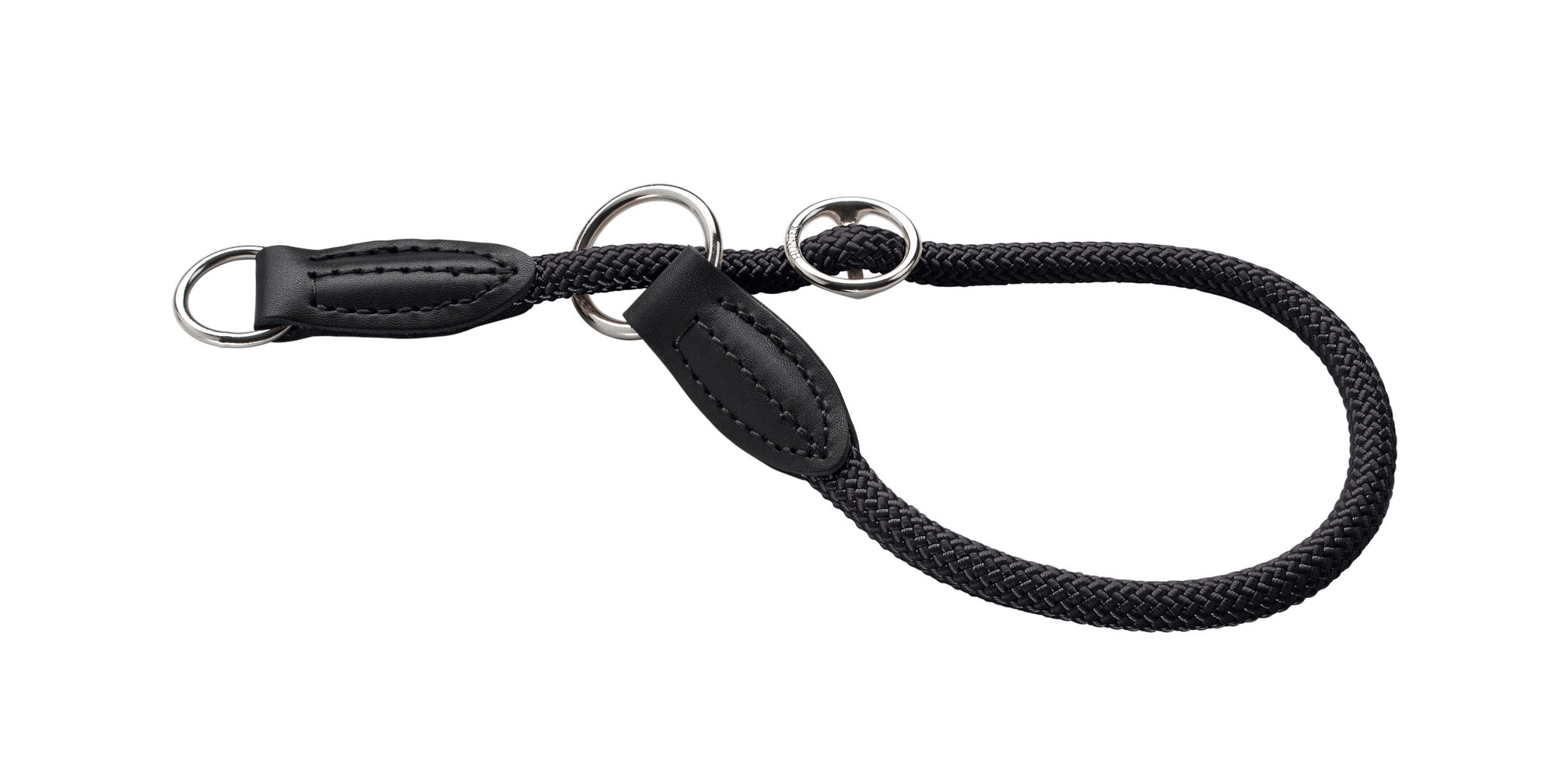 Hunter Freestyle - Halsband Hond - Zwart - M-L - 50 cm