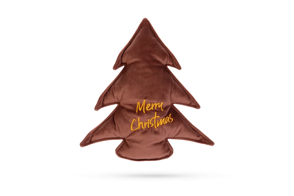 Designed By Lotte Kerstboom - Knuffel - Hondenspeelgoed - roze - 27x27x27 cm