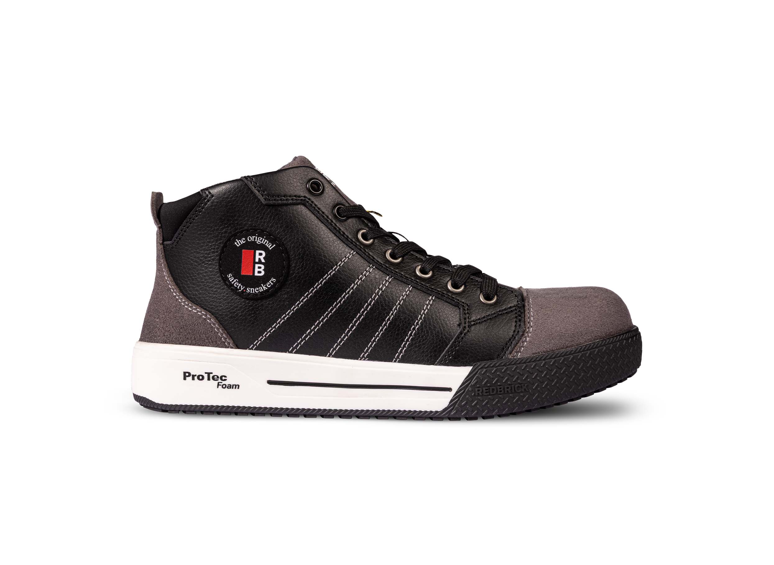 Redbrick Dunk Hoog - Werkschoenen - Zwart - 47