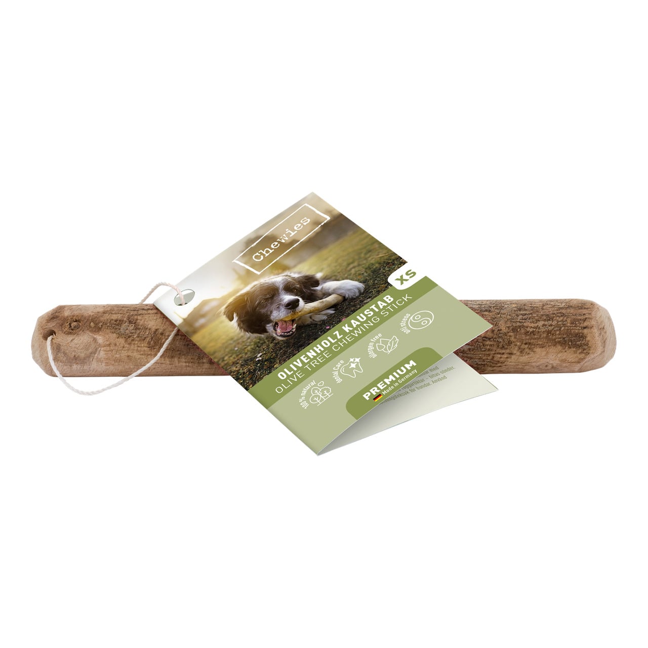 Chewies Kauwstaaf Olijfhout - Hondensnack - olijfhout - XS Chewies Kauwstaaf Olijfhout - Hondensnack - olijfhout - XS