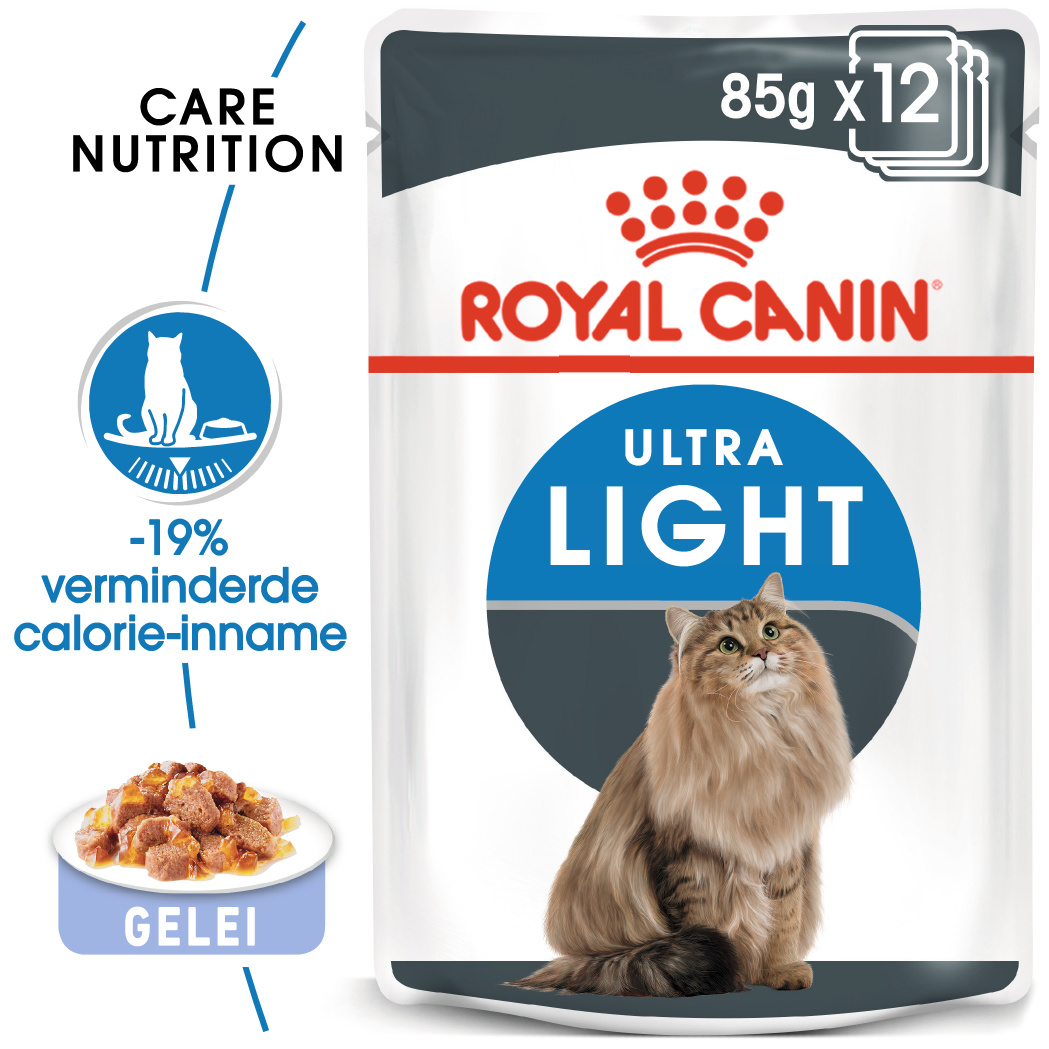Royal Canin Ultra Light Care Pouch - Kattenvoer - 12x85 gram - 1020 Gram