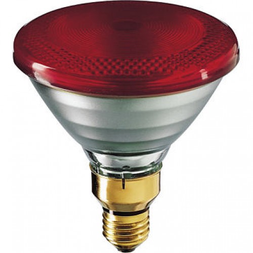 Philips PAR38 IR - Warmtelamp - Rood - 14x11x11 cm - 100 W
