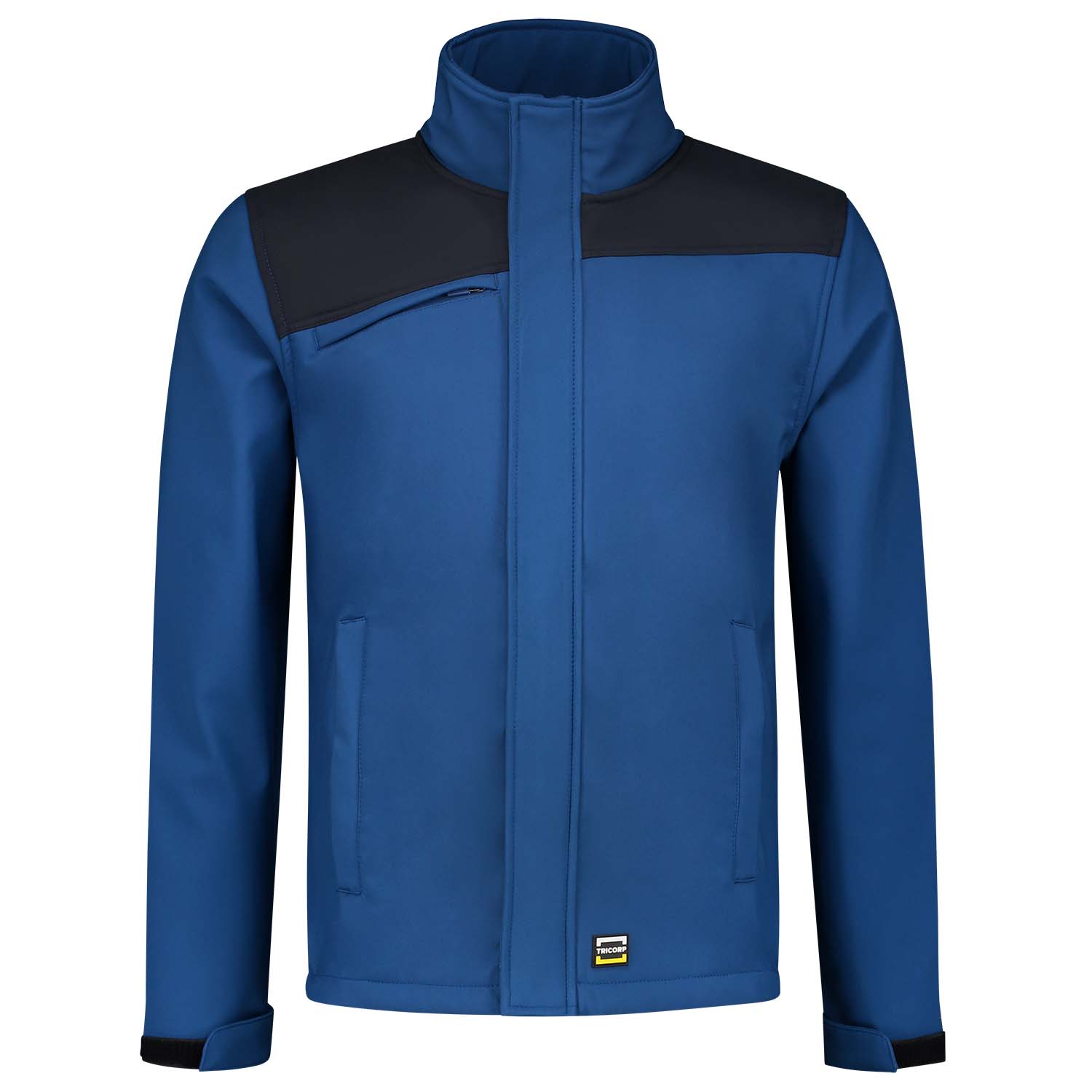 Tricorp Bicolor 402021 - Softshell jas - Kobalt Donkerblauw - 3XL Tricorp Bicolor 402021 - Softshell jas - Kobalt Donkerblauw - 3XL