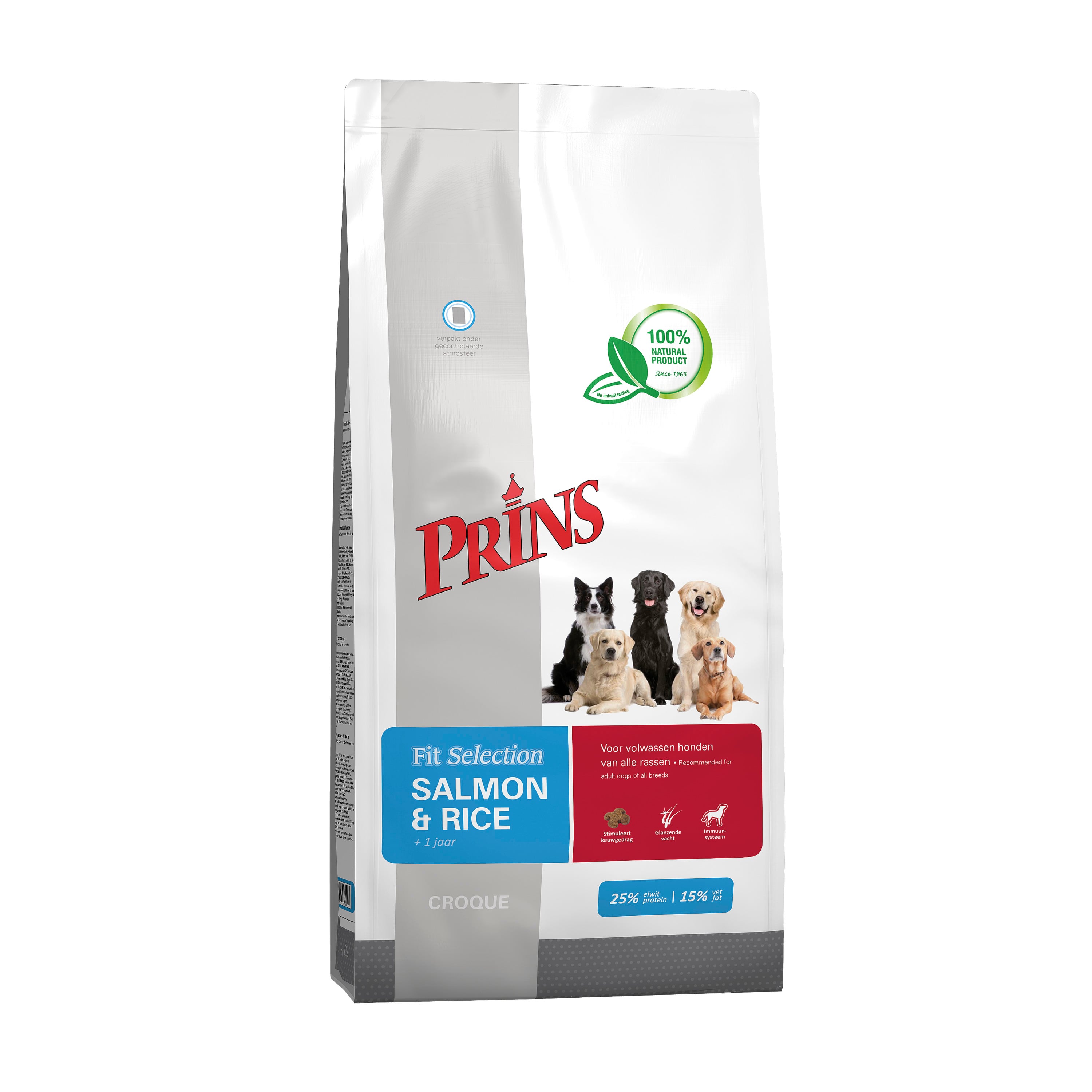 Prins ProCare Fit Selection - Hondenvoer - 2 Kilogram - rijst, zalm Prins ProCare Fit Selection - Hondenvoer - 2 Kilogram - rijst, zalm