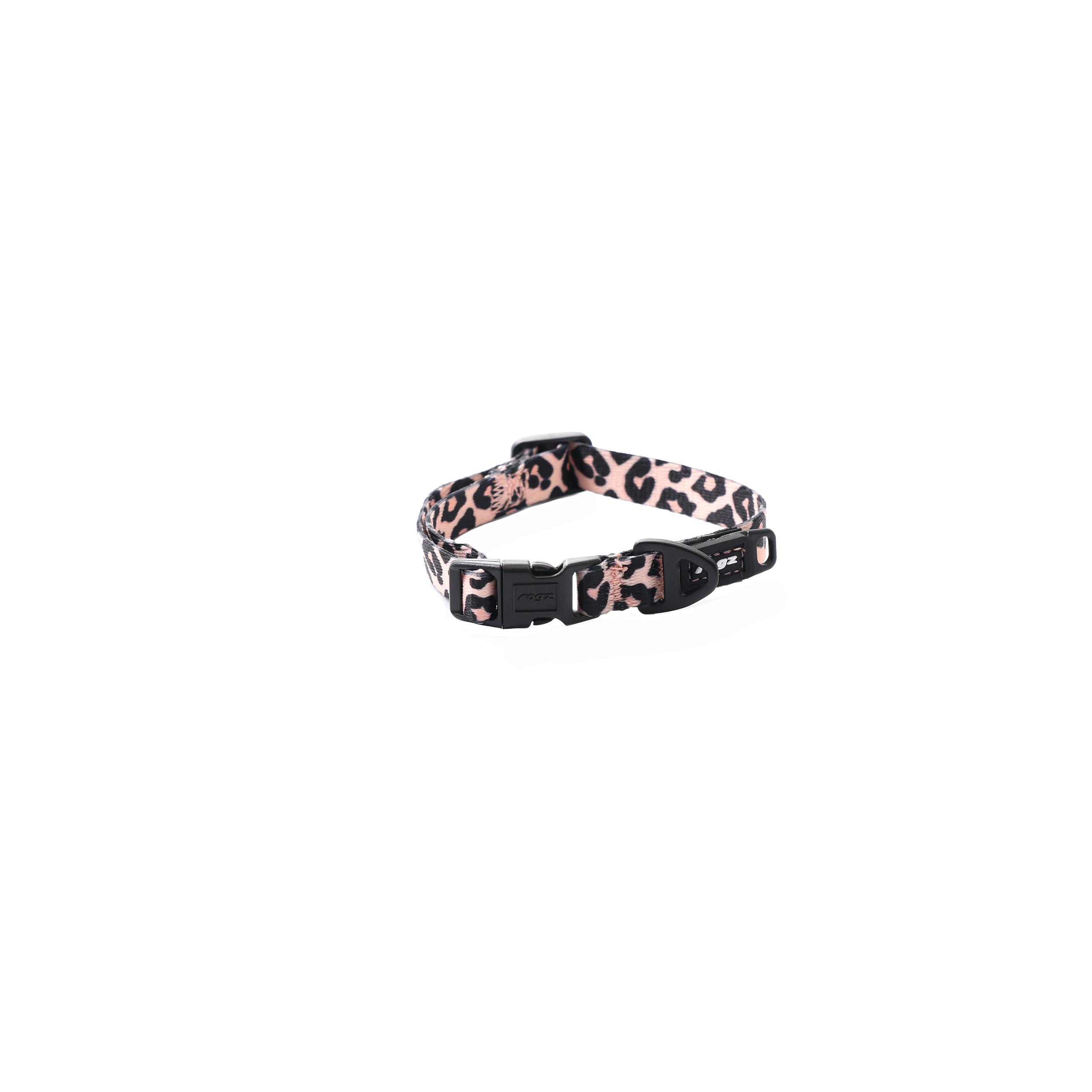 Rogz Animal - Halsband Hond - Leopard print - 20 tot 31 cm Rogz Animal - Halsband Hond - Leopard print - 20 tot 31 cm
