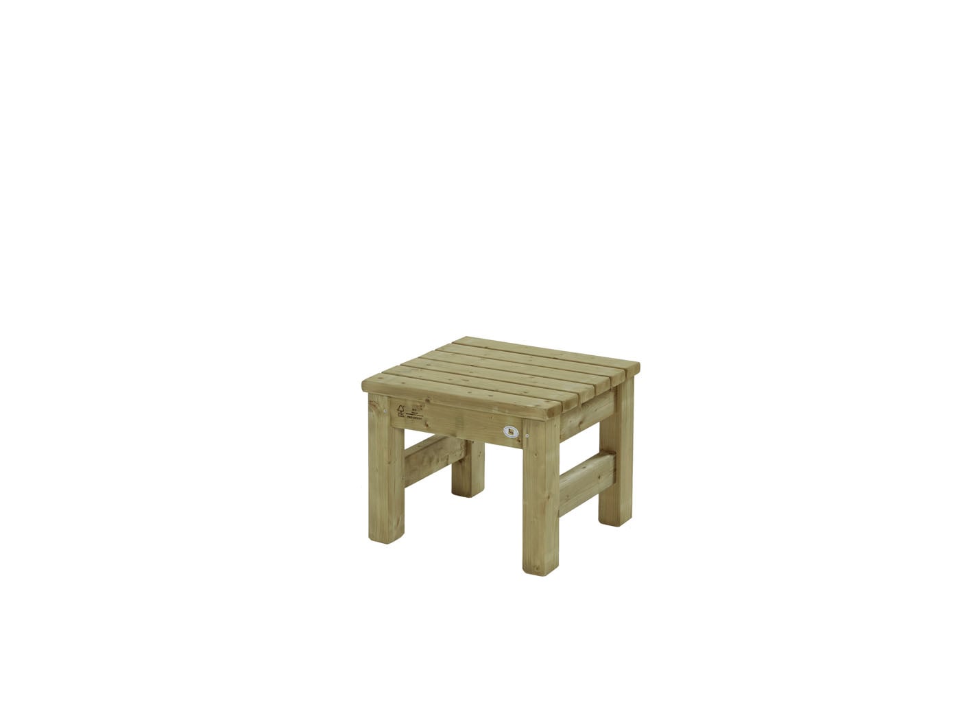 Talen Zeist  - Tafel - Bruin - 45x60x60 cm