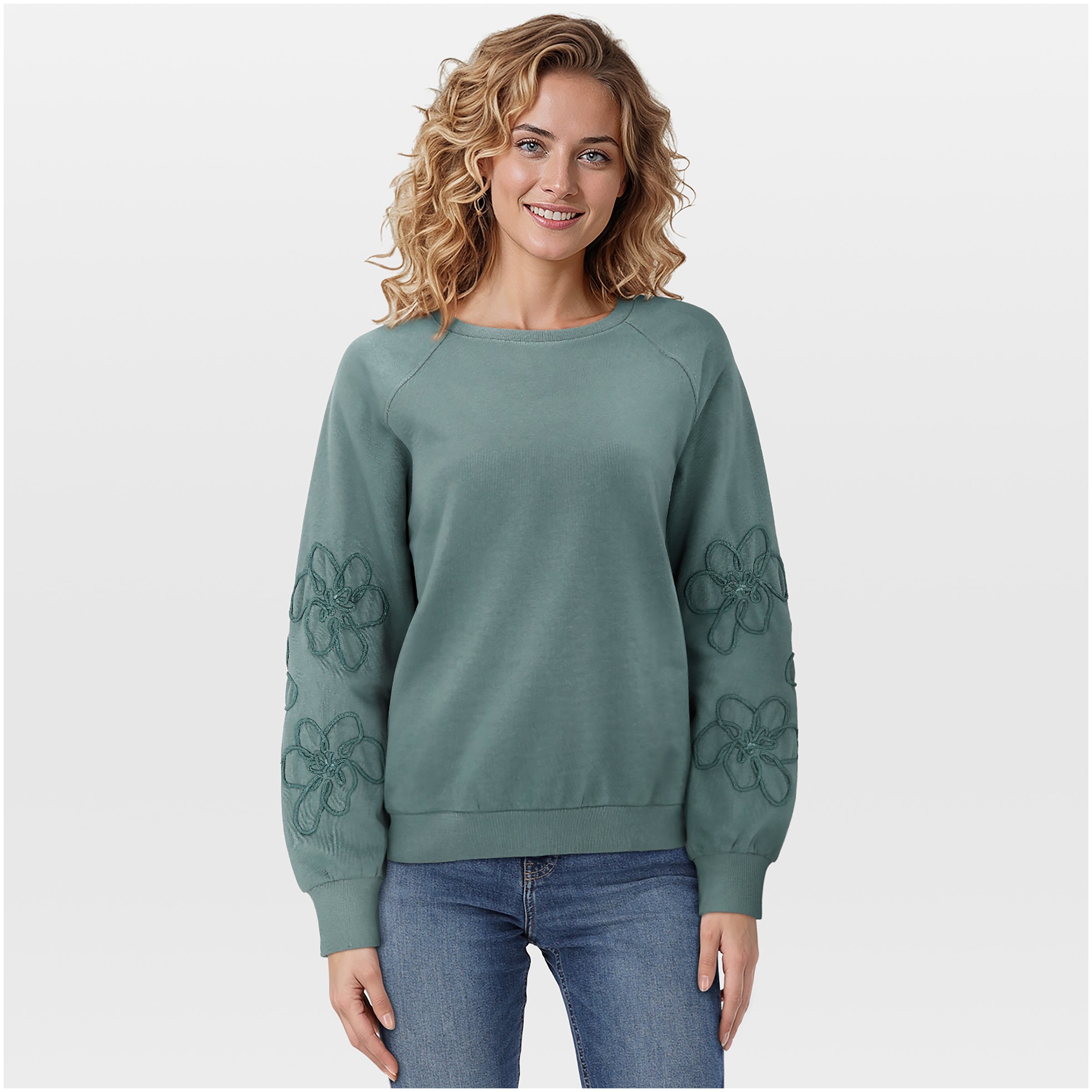 VELESTE Roos - Trui - Groen - 36