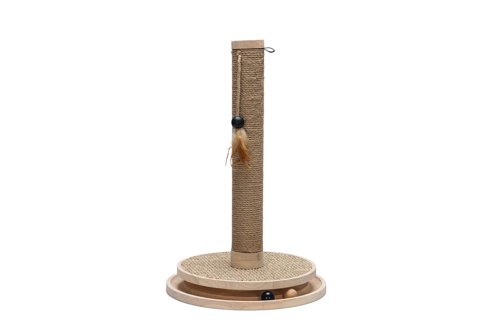 Designed by Lotte Zavi - Krabpaal - Bruin - 1x39.5x1 cm
