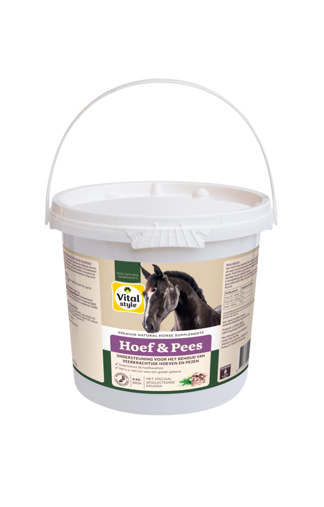 Vitalstyle Hoef & Pees - 4 Kilogram