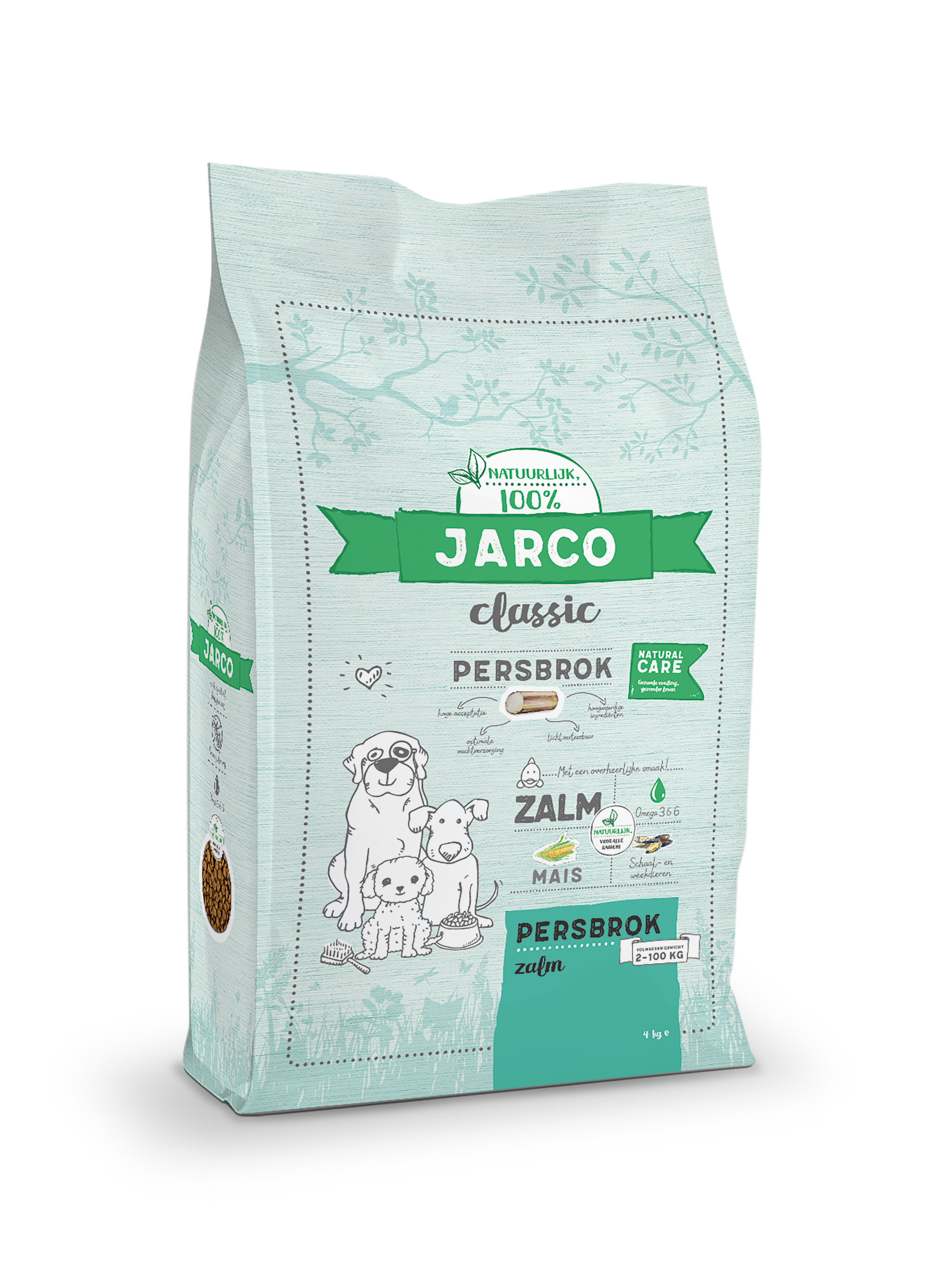 Jarco Dog Classic - Hondenvoer - 3 Kilogram - zalm