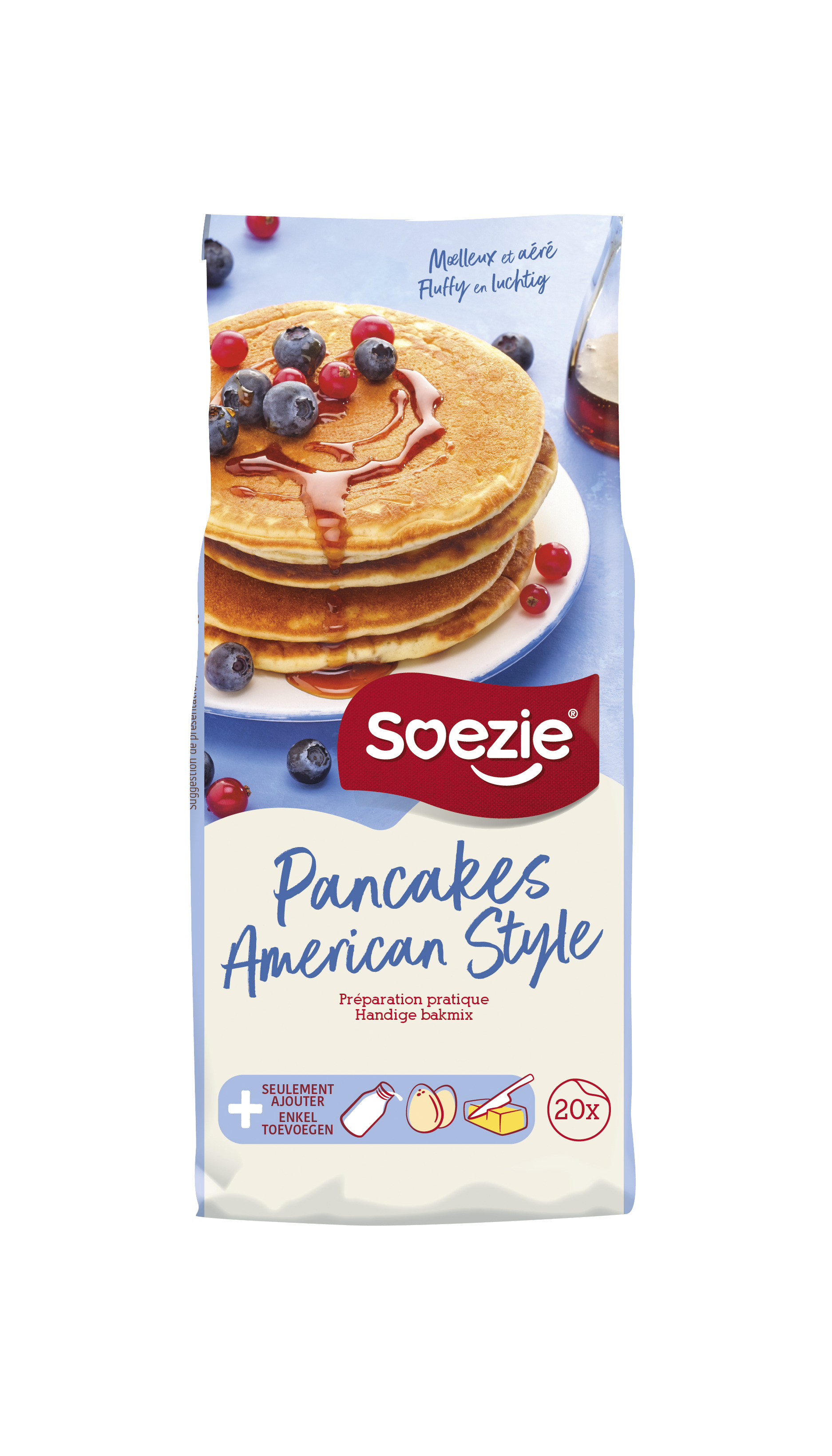 Soezie American Style - Pannenkoekenmeel - 0.45 Kilogram