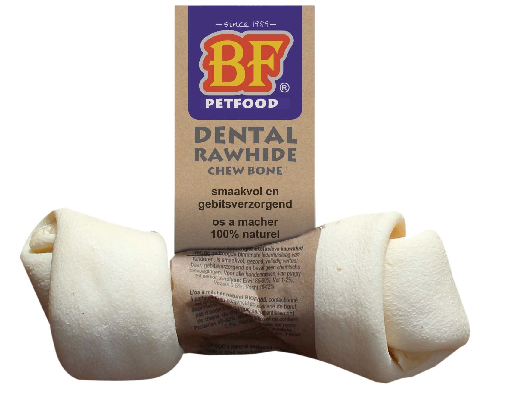 BF Petfood Knoopbot Dental - Hondensnack - dental - S BF Petfood Knoopbot Dental - Hondensnack - dental - S