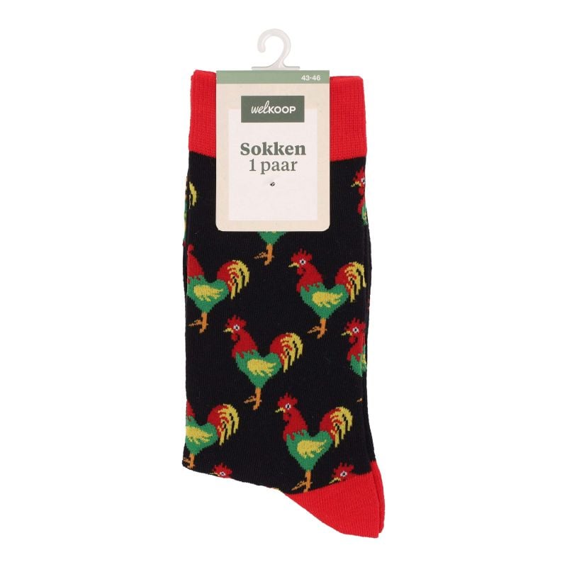 Welkoop Fun Haan - Sokken - Zwart - 35-38