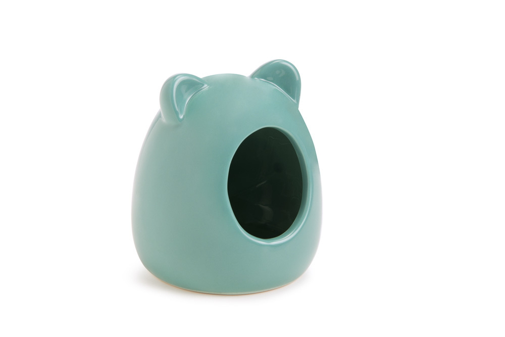 Beeztees Knaagdier - Badhuis - Mint - 11x9x9 cm