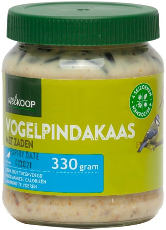 Welkoop Vogelpindakaas - Tuinvogelvoer - zaden