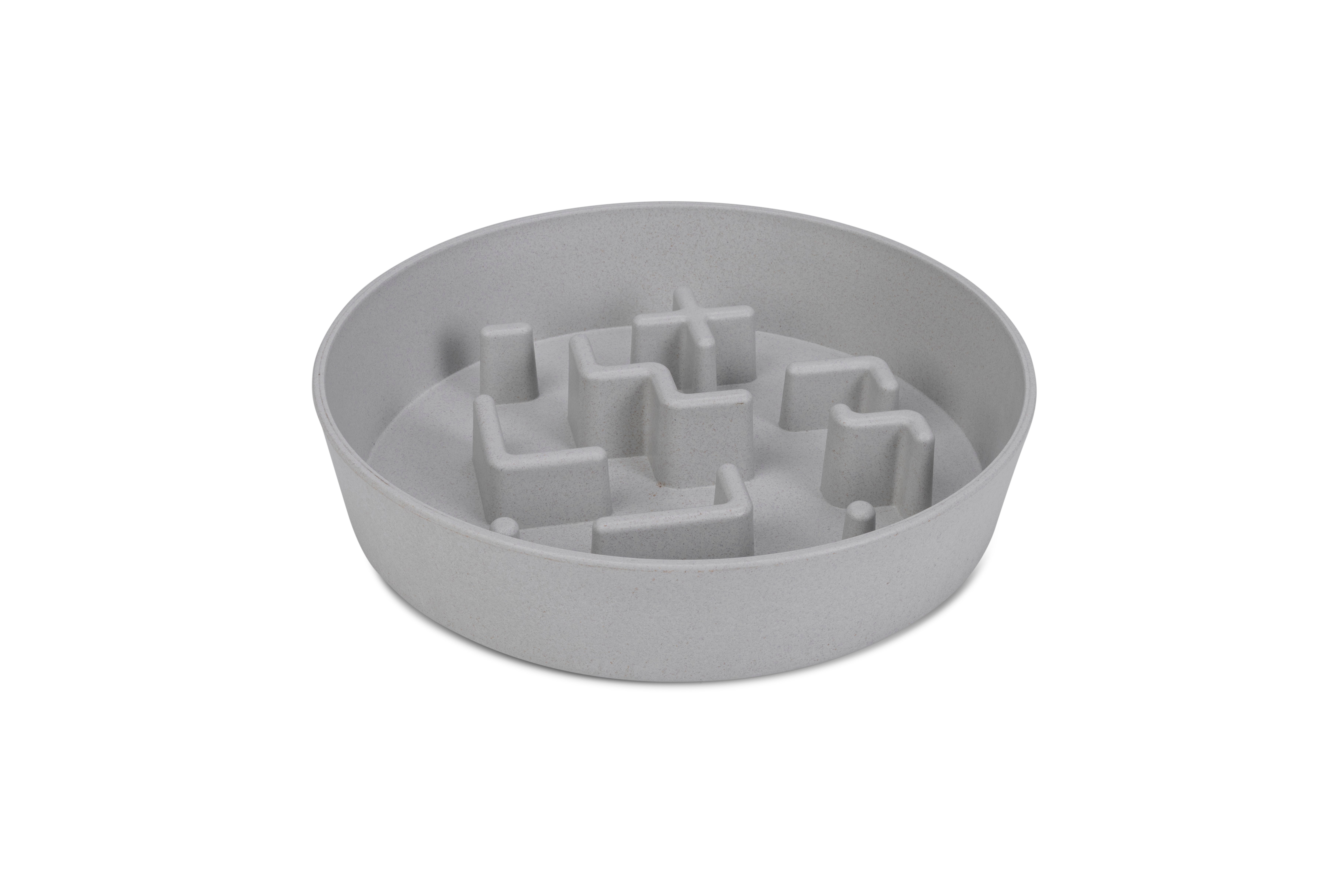 Beeztees Nom - Anti-schrokbak - Grijs - 28 cm Beeztees Nom - Anti-schrokbak - Grijs - 28 cm