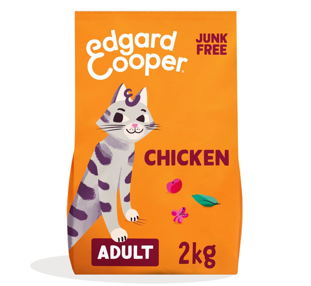 Edgard & Cooper Brokjes - Kattenvoer - 2000 Gram - kip