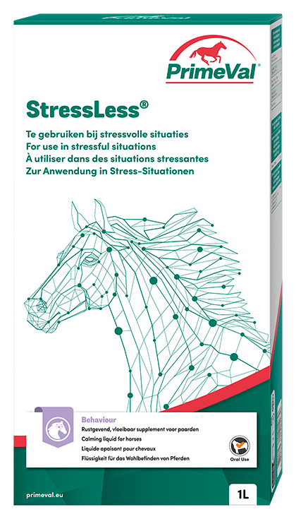 Primeval Stressless Liquid - Kalmeringssupplement - Paard - 1 Liter - paard