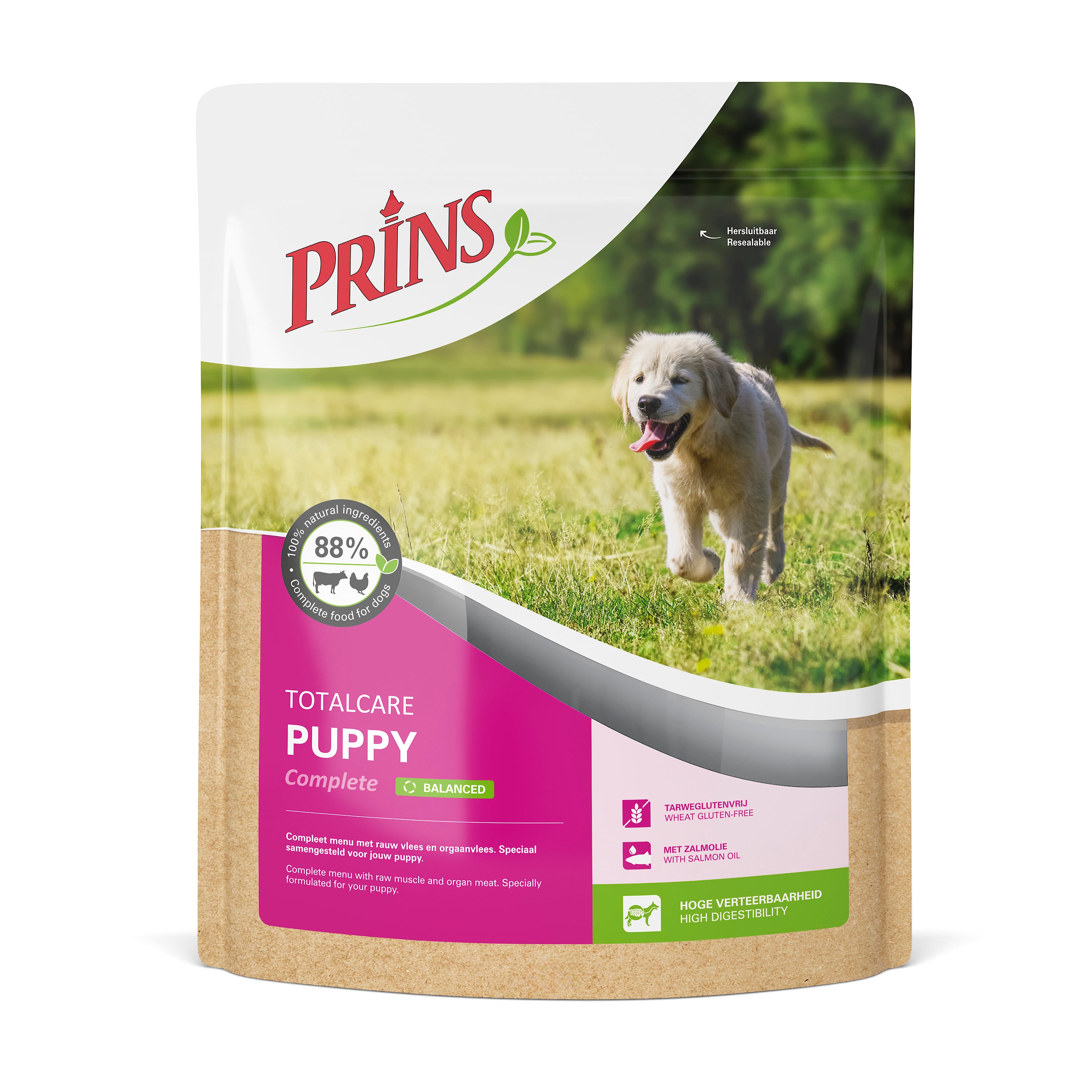 Prins TotalCare Super Active Complete - Hondenvoer - 10000 Gram - rund, kip