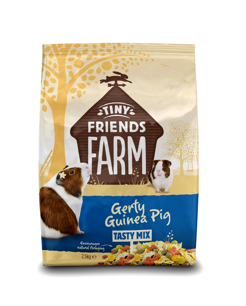 Tiny Friends Farm Gerty Guinea Pig - Caviavoer - 2.5 Kilogram
