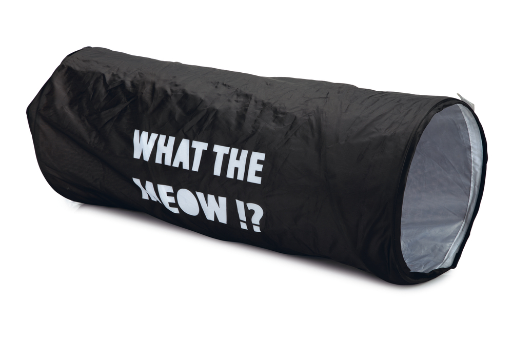 Beeztees Speeltunnel Orion - Kattenspeeltje - Zwart