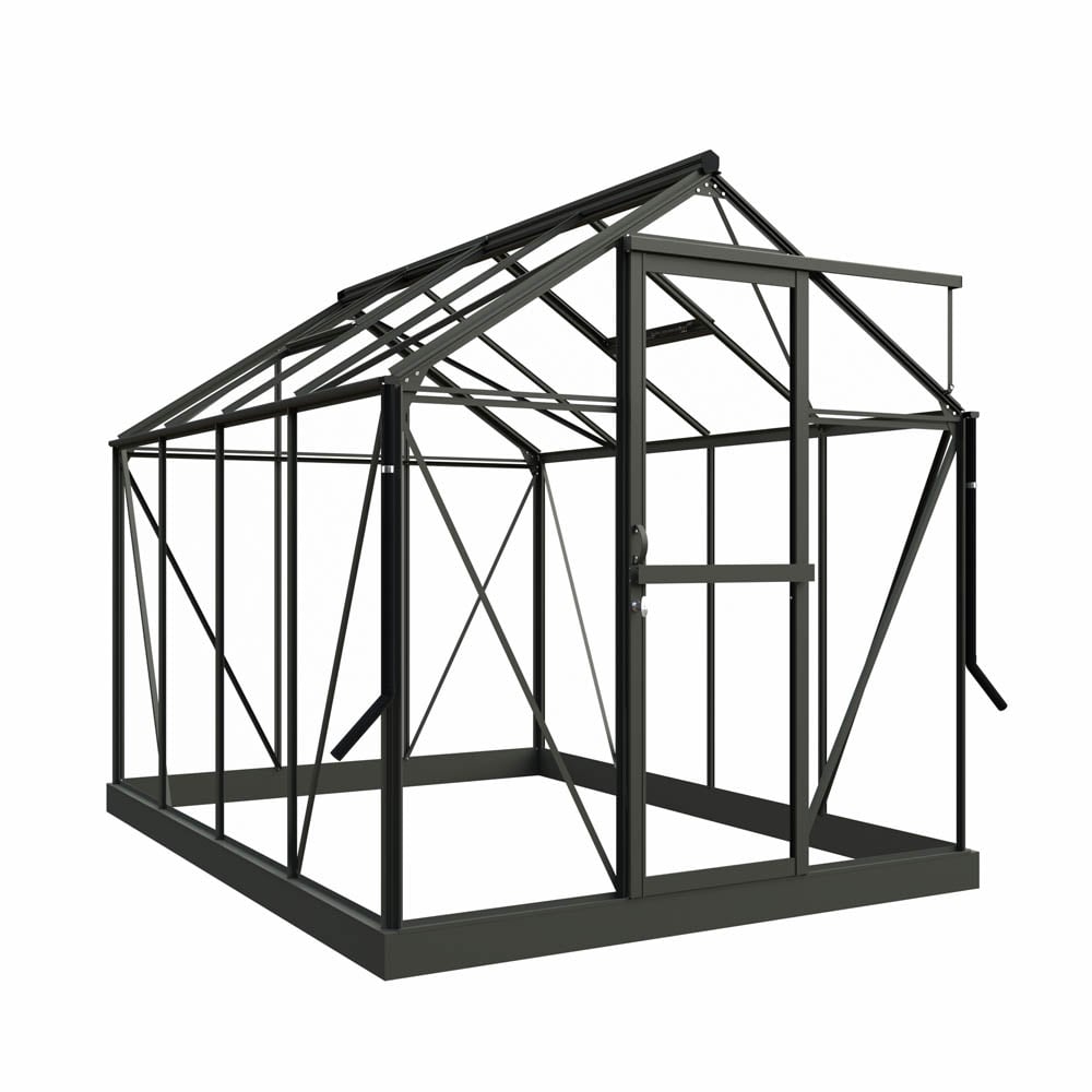 Royal Well Mary II - Tuinkas - Groen - 241x212x291 cm - Veiligheidsglas