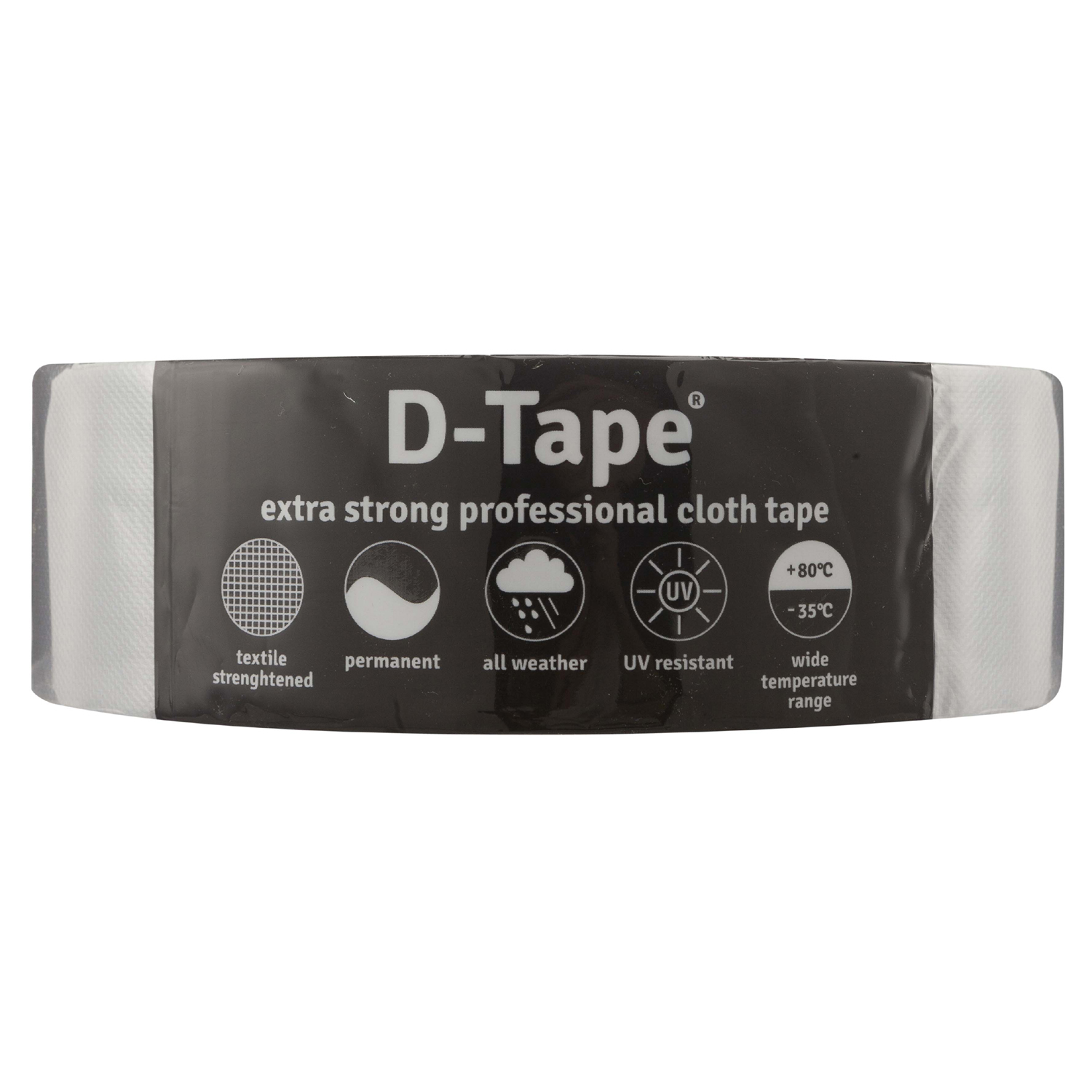 Deltafix D-tape Permanent 50mm 50m - Tape - 16x5x16 cm - Grijs - 50 cm