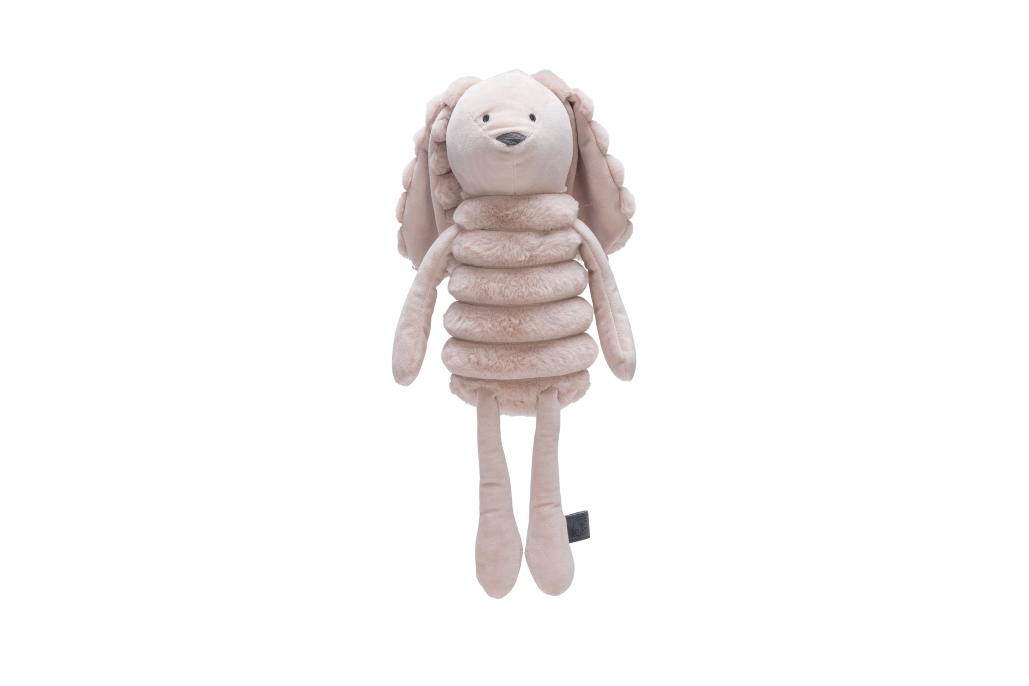 Designed by Lotte Reza Hang Konijn -  Pluche Knuffel - Hondenspeelgoed - Roze - 13x45x15 cm