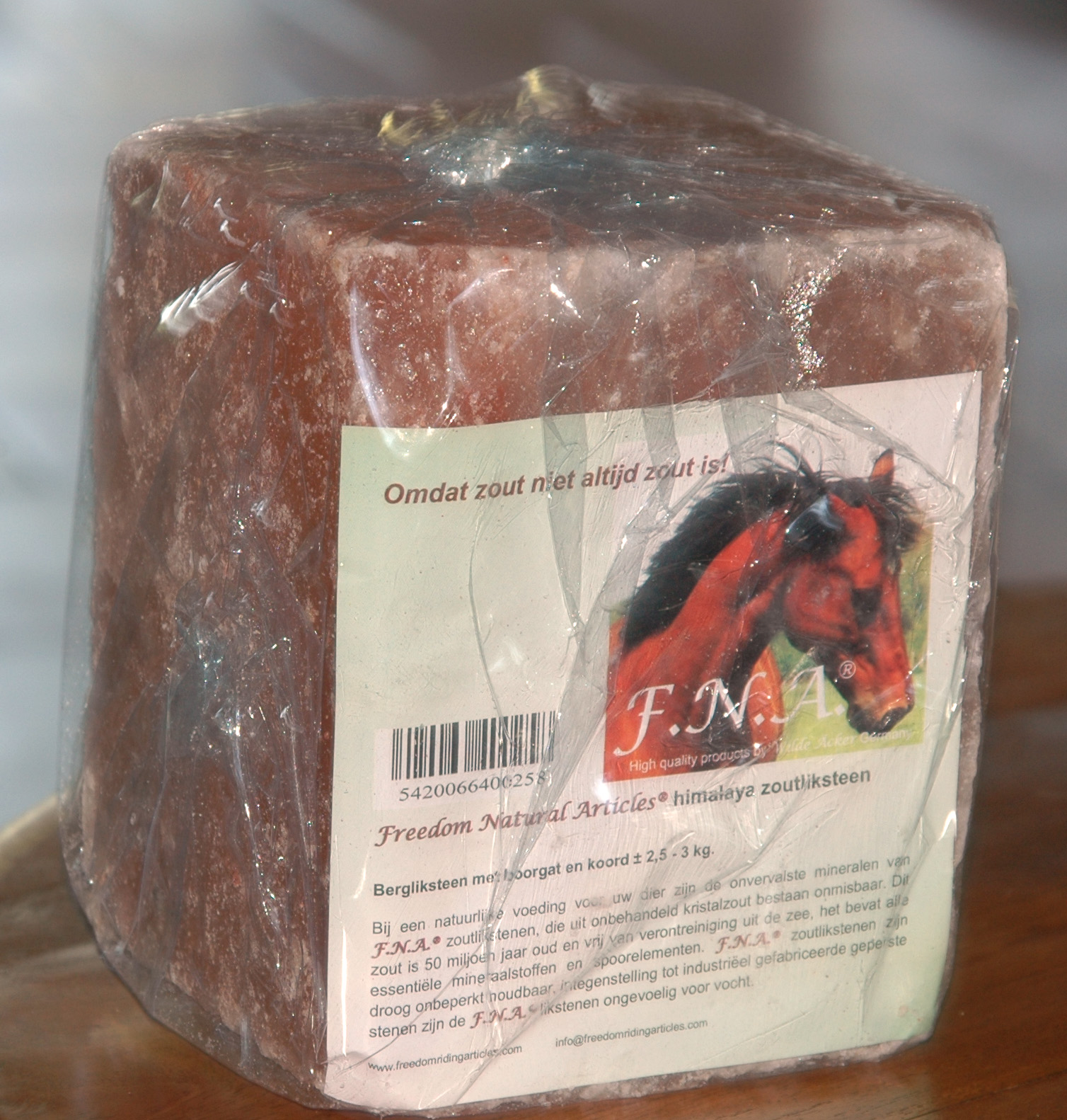 F.N.A. Himalaya Grote Liksteen - Ophangkoord - 3 Kilogram