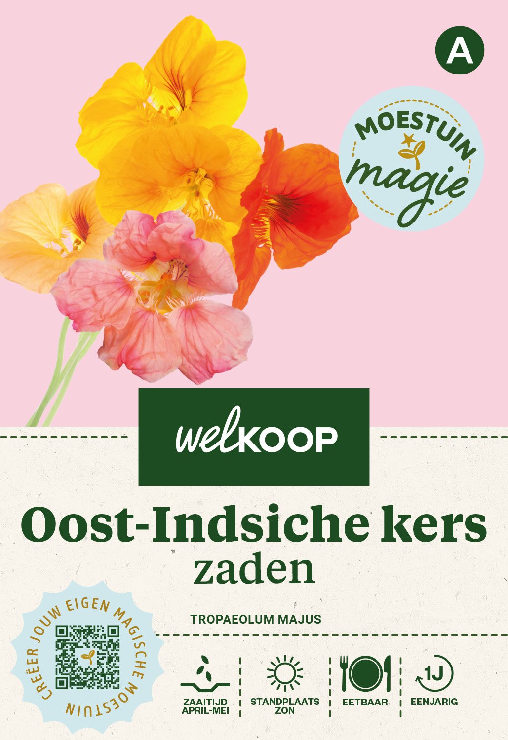 Welkoop Moestuin Magie - Oost-Indische Kers Zaden