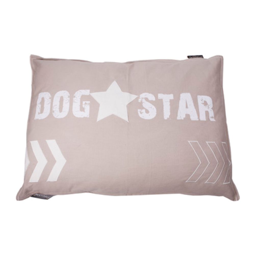 Lex & Max Dogstar - Hondenkussen - beige - 15x70x100 cm Lex & Max Dogstar - Hondenkussen - beige - 15x70x100 cm