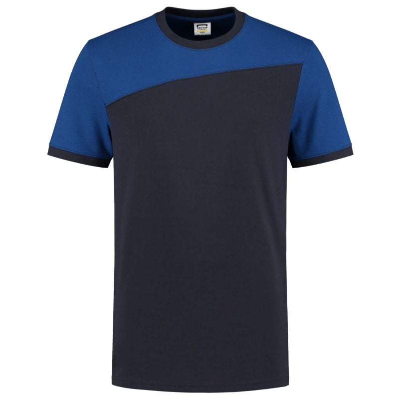 Tricorp Bicolor 102006 - T-shirt - Donkerblauw /Kobalt - 3XL Tricorp Bicolor 102006 - T-shirt - Donkerblauw /Kobalt - 3XL