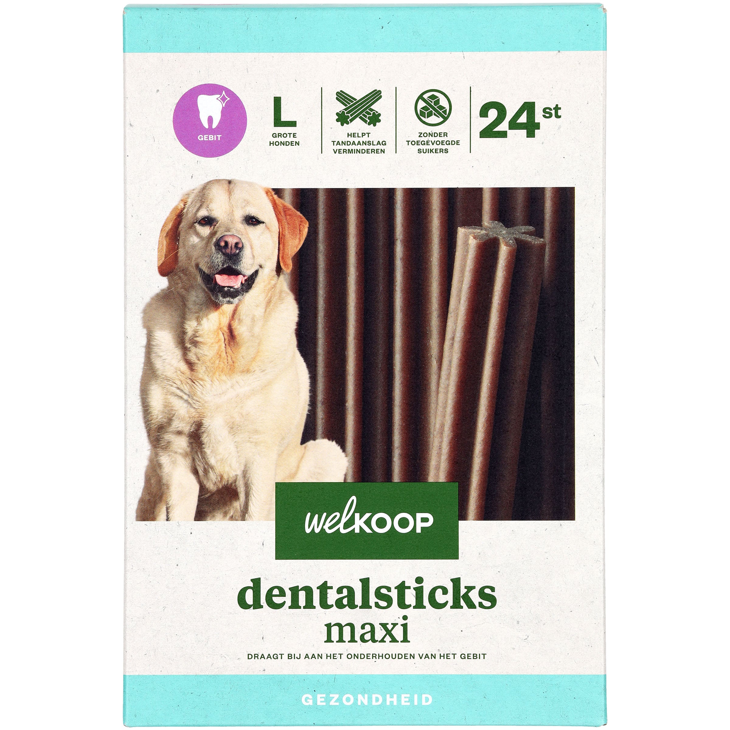 Welkoop Dentalsticks - Maxi - Hondensnack - 1 Stuks - Gevogelte - Maxi Welkoop Dentalsticks - Maxi - Hondensnack - 1 Stuks - Gevogelte - Maxi
