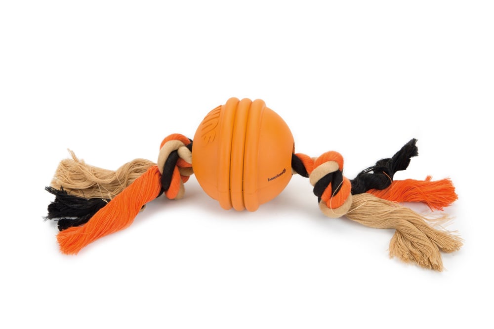 Beeztees Sumo Fit Ball - Hondenspeelgoed - oranje - 7.9x7.9x31.8 cm Beeztees Sumo Fit Ball - Hondenspeelgoed - oranje - 7.9x7.9x31.8 cm