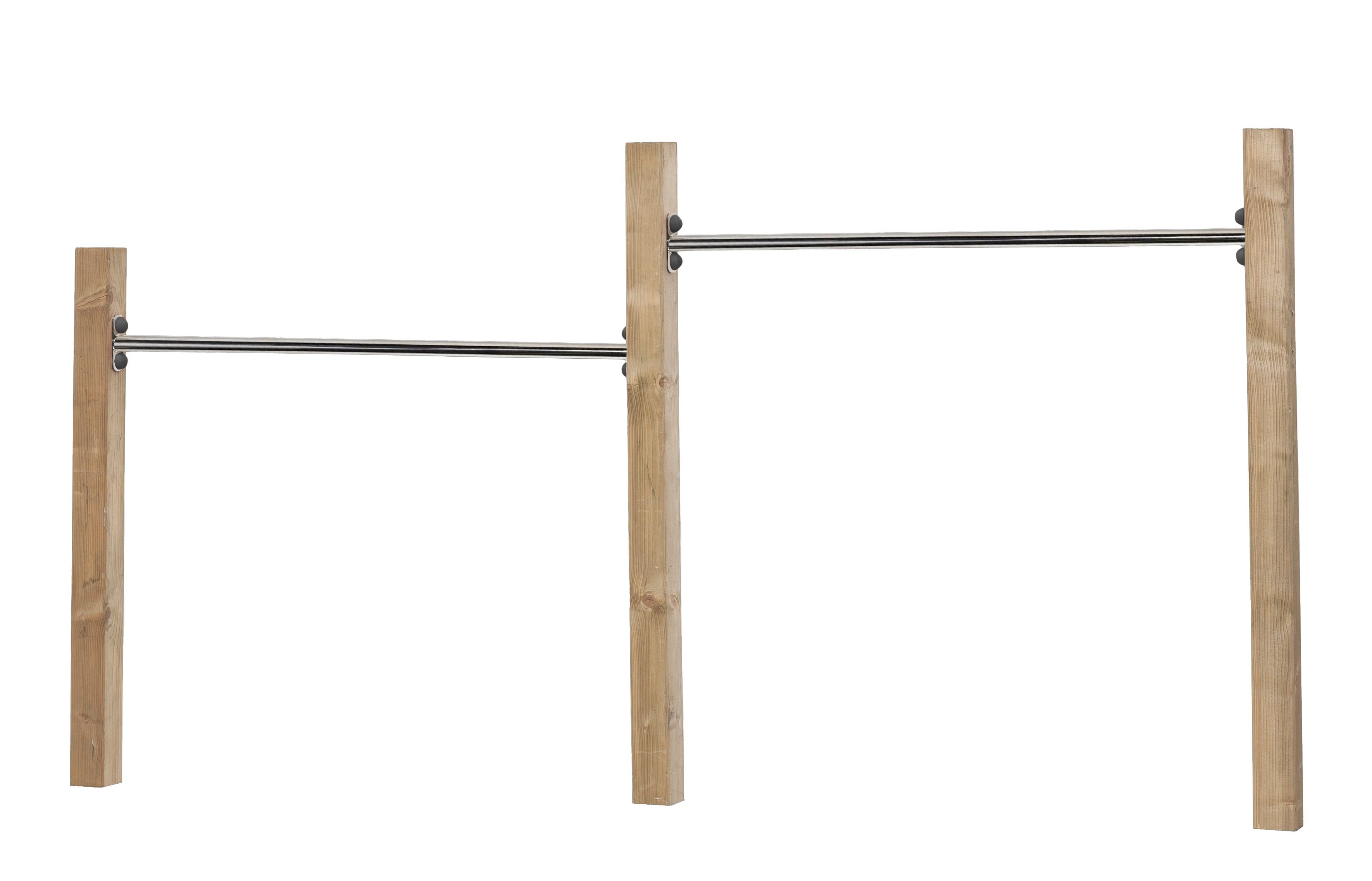 Swing King - Duikelrek dubbel - Bruin - Hout Swing King - Duikelrek dubbel - Bruin - Hout