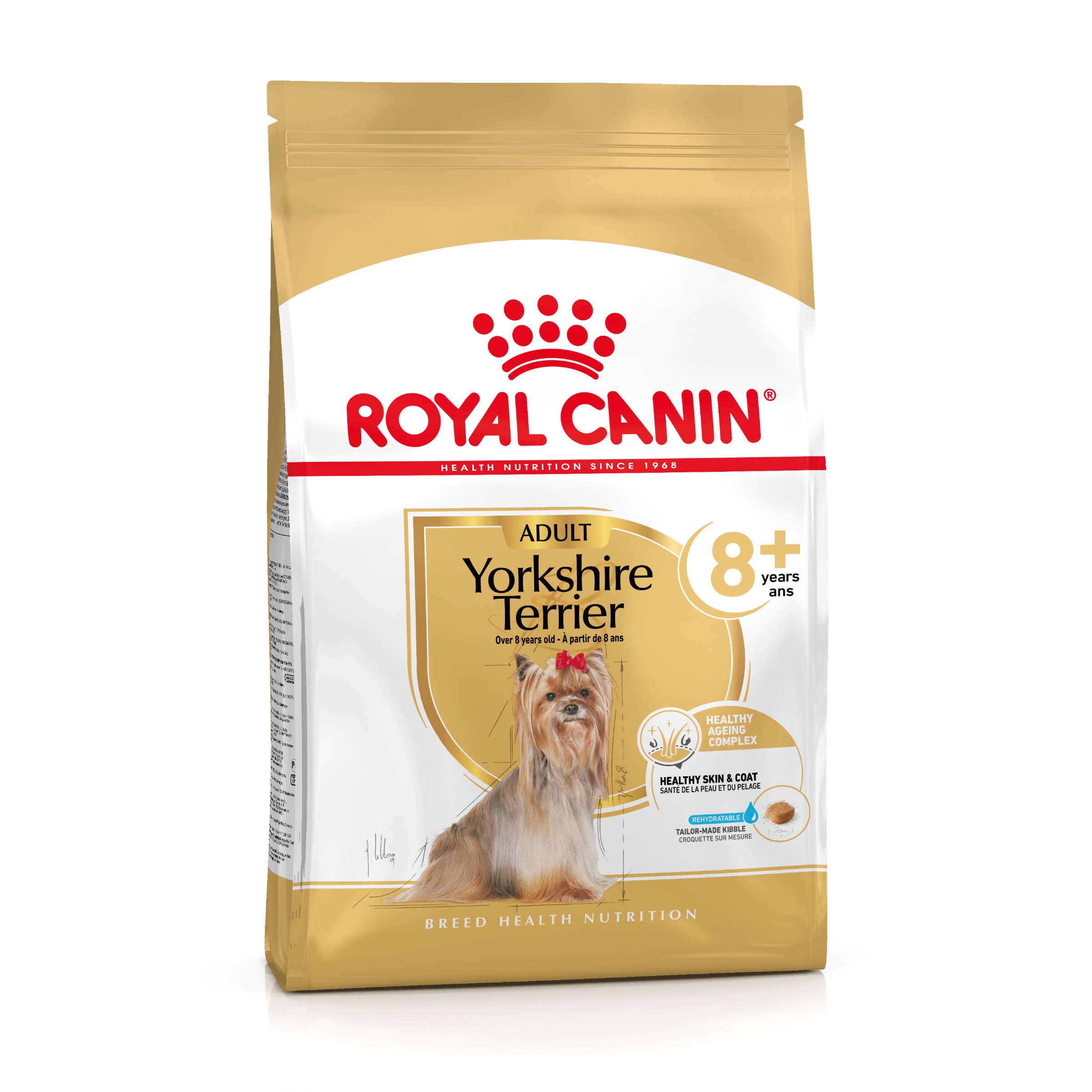 ROYAL CANIN® Adult 8+ Yorkshire Terriër - Hondenvoer - 1.5 Kilogram - gevogelte ROYAL CANIN® Adult 8+ Yorkshire Terriër - Hondenvoer - 1.5 Kilogram - gevogelte