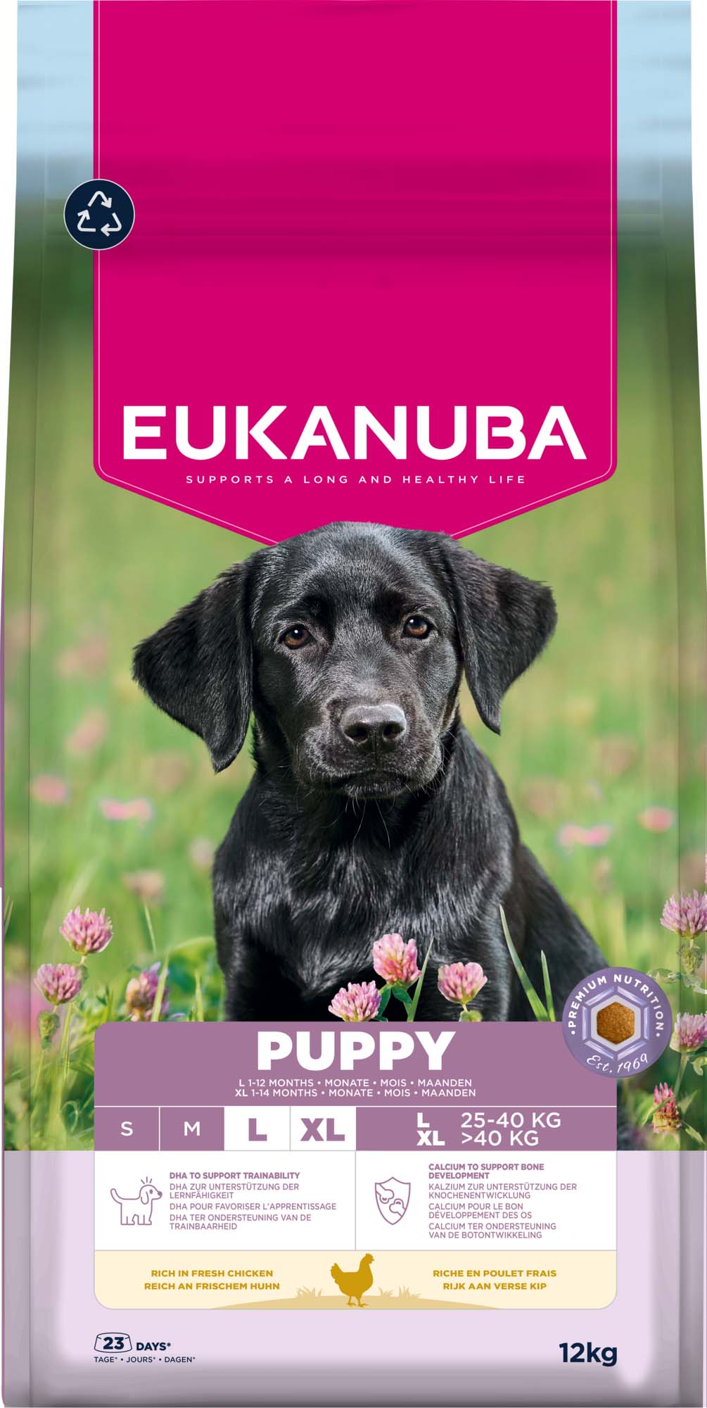 Eukanuba Puppy Large/Extra Large  - Hondenvoer - 12 Kilogram - kip