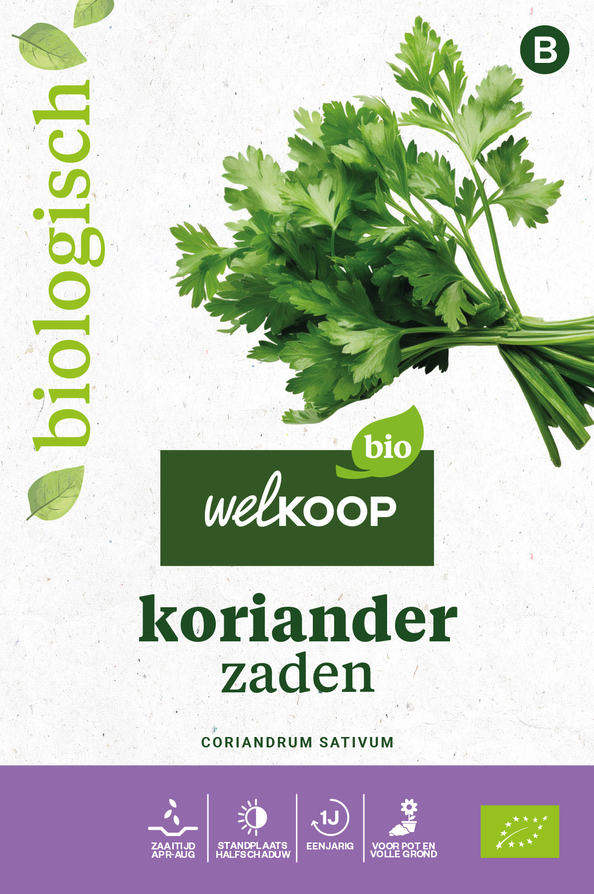 Welkoop Bio - Koriander Zaden - 3 Gram