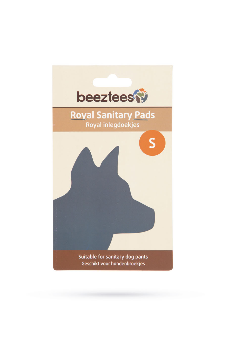 Beeztees Periodiek - Inlegdoekjes - Wit - S