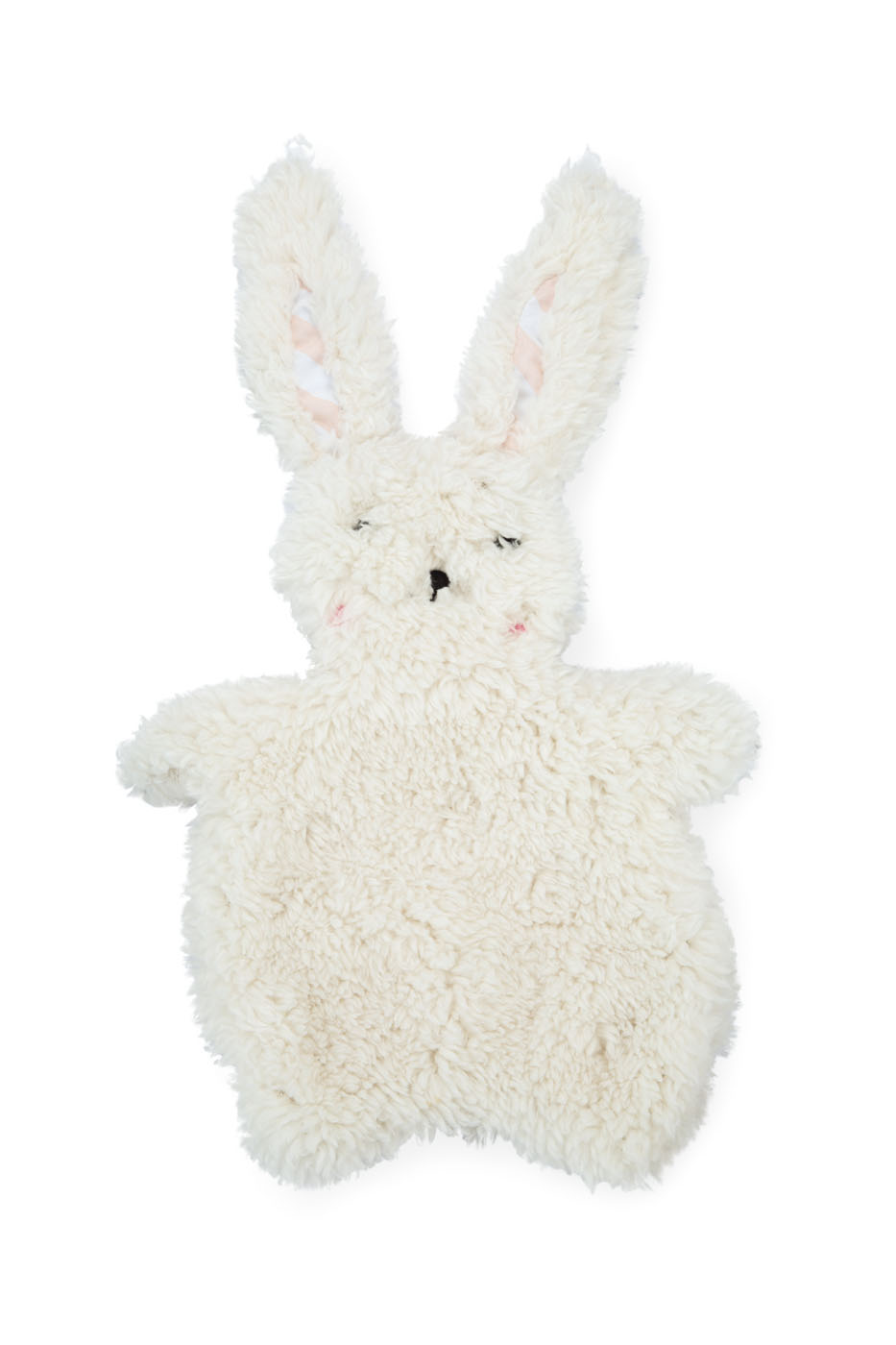 Beeztees Nijno Geurlap - Puppyspeelgoed - Wit - 46.5x17x5 cm