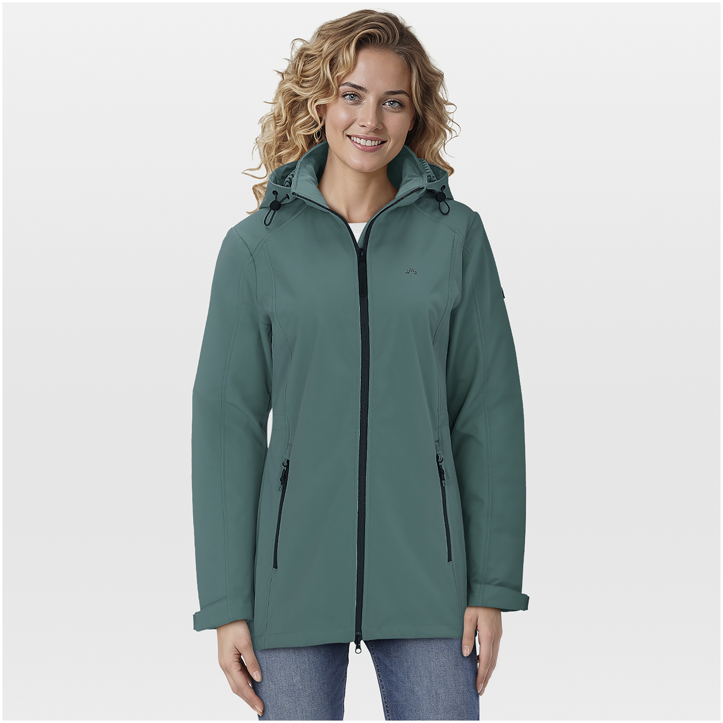 VELESTE Jitte - Softshell jas - Smaragd - 36