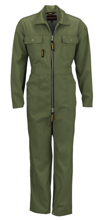 Störvik Nicky - Kinderoverall - Olijfgroen - 68/74