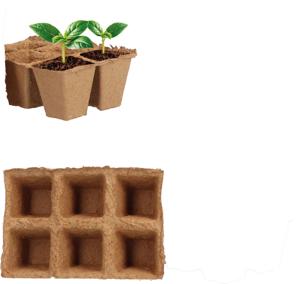 Welkoop Bio - Potjes - Bruin - 15x17.5x12.5 cm