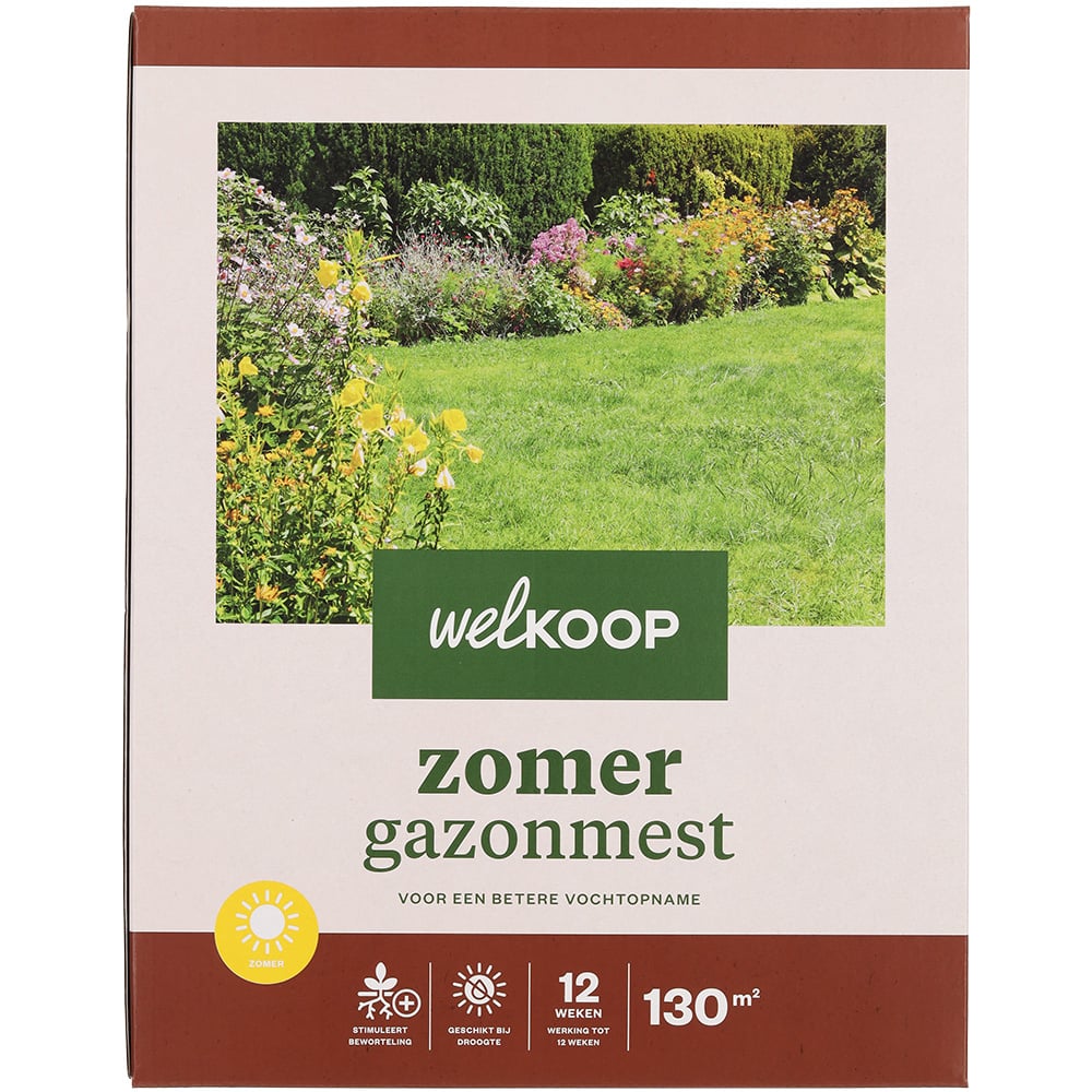 Welkoop - Zomer Gazonmest - 130 m2 - 4 Kilogram