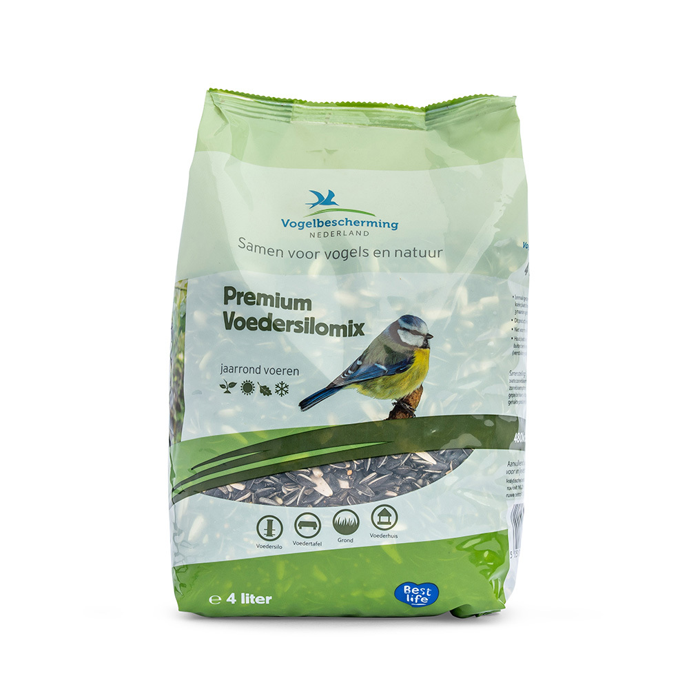 VBN Premium - Voedersilomix - Tuinvogelvoer - 4 Liter