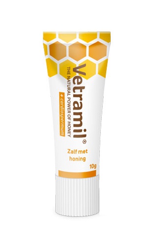 Vetramil Honingzalf - Wondverzorging - 10 Gram Vetramil Honingzalf - Wondverzorging - 10 Gram