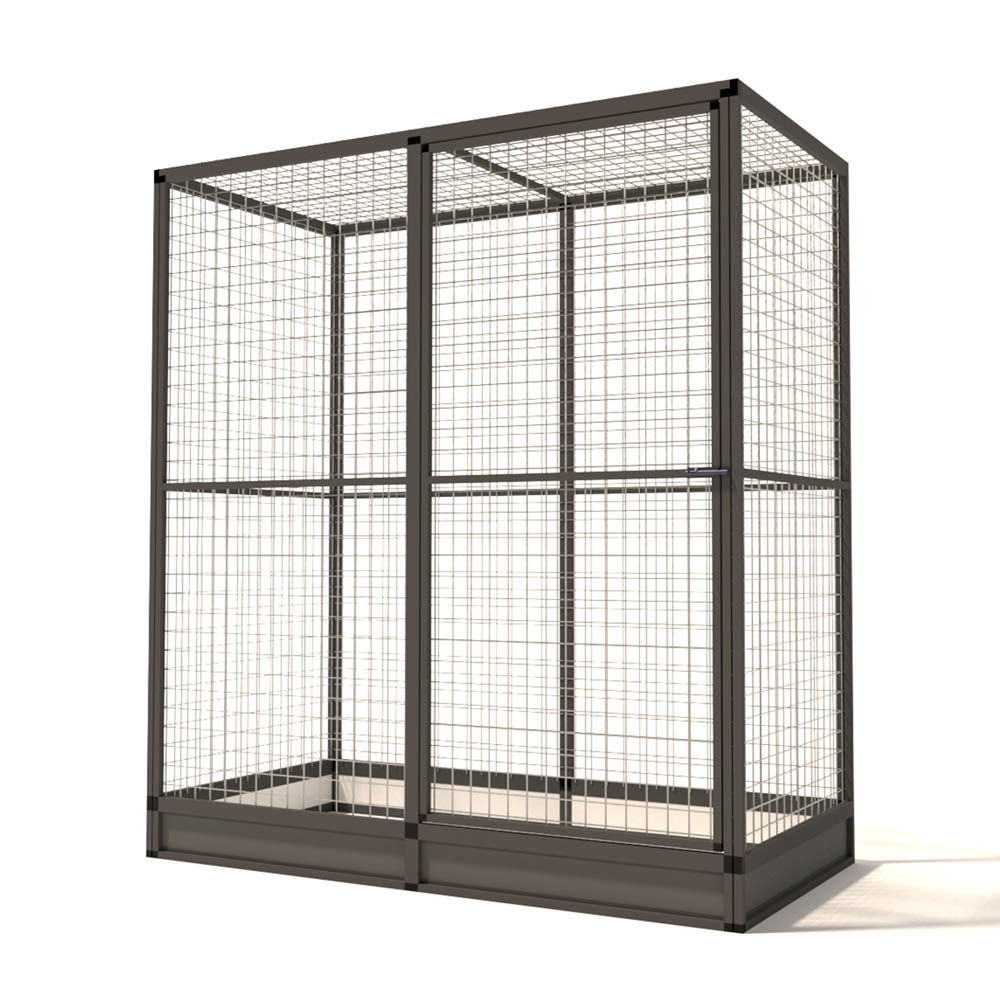 Glorenza Noa - Kattenren - Antraciet - 193x86x176 cm