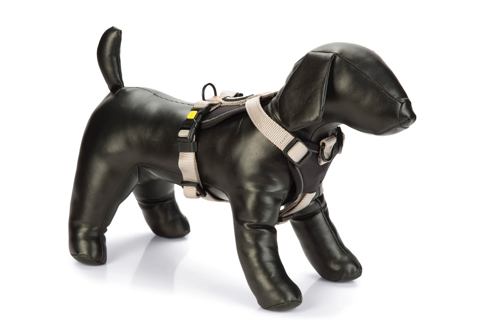 Beeztees Premium Parinca - Y-tuig Hond - grijs - 42 tot 46 cm Beeztees Premium Parinca - Y-tuig Hond - grijs - 42 tot 46 cm