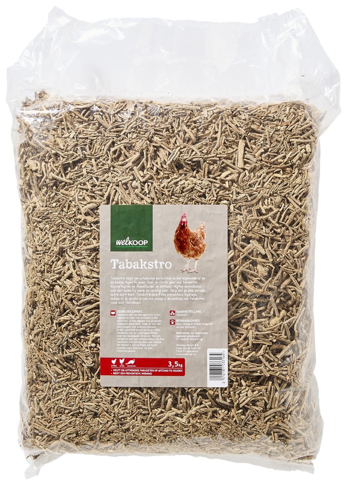 Welkoop - Tabakstro - 3.5 Kilogram
